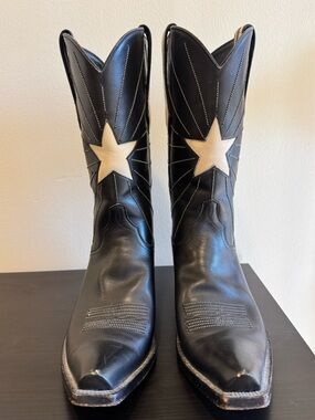 Women’s Custom JB Hill Star Boots | Made for CBM Moncrief Ranch in 2010 | 8 N